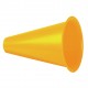 Megaphon Fan Horn, gelb